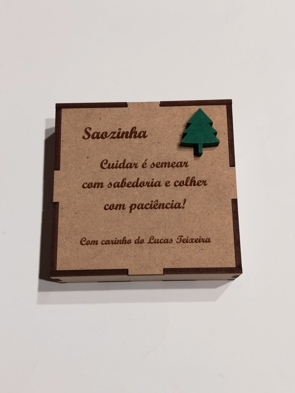 Caixa personalizada