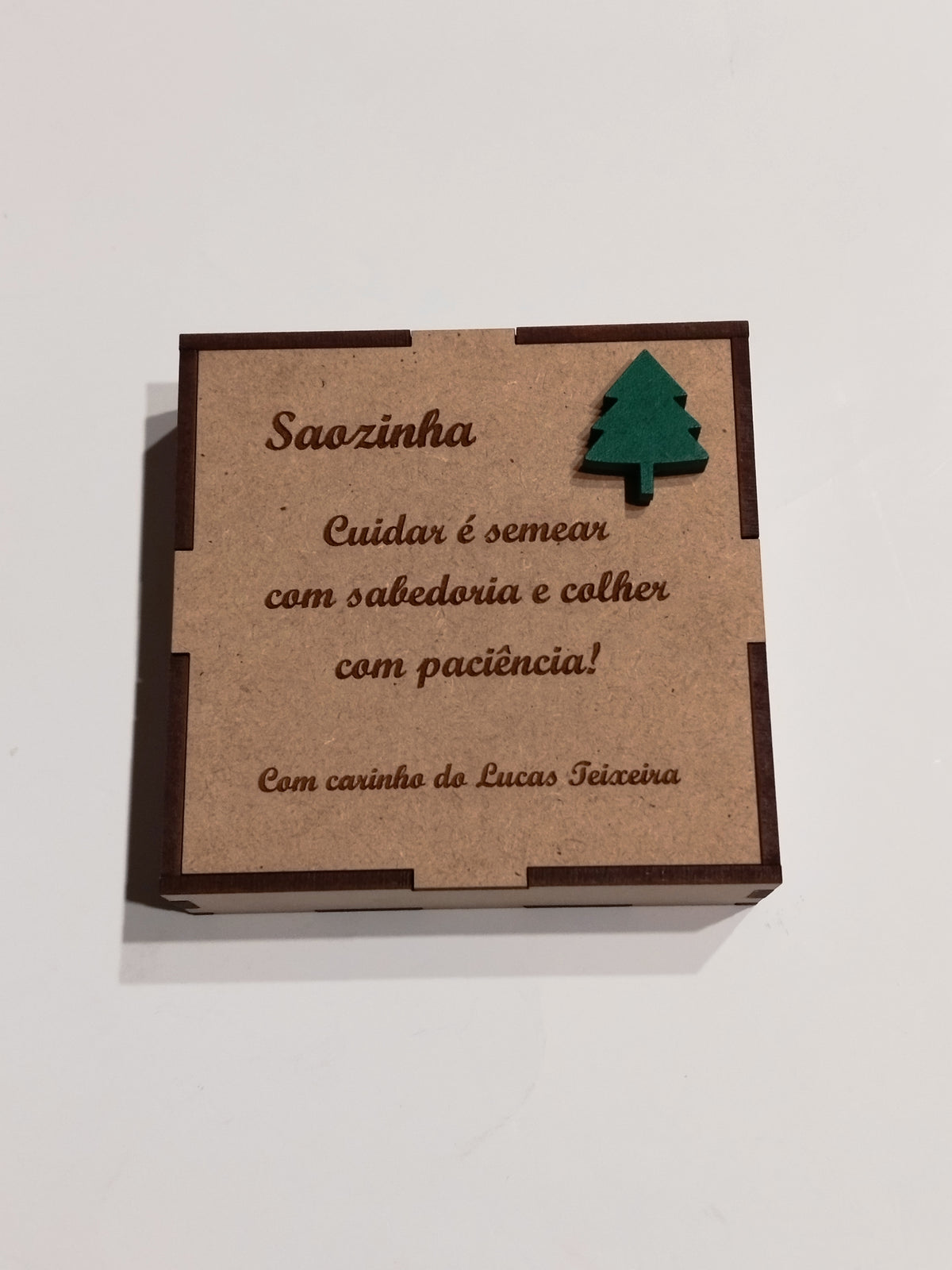 Caixa personalizada