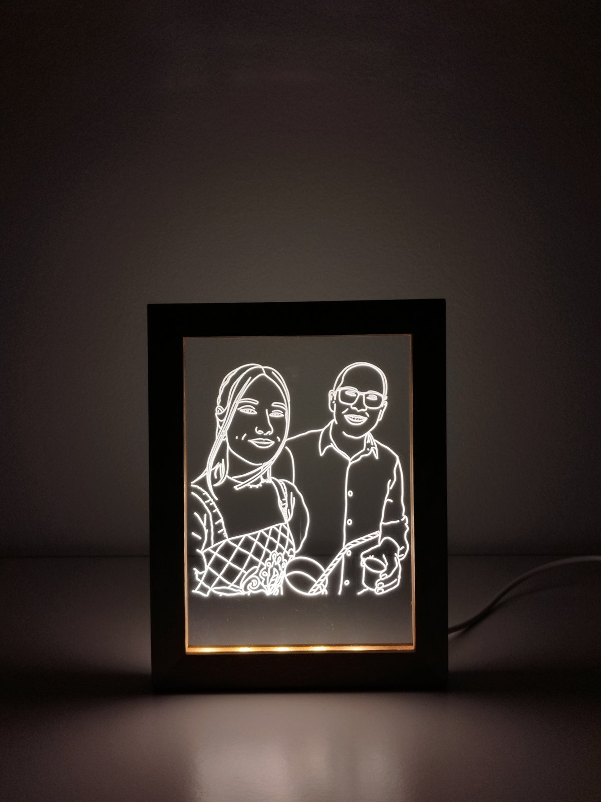 Moldura com Luz