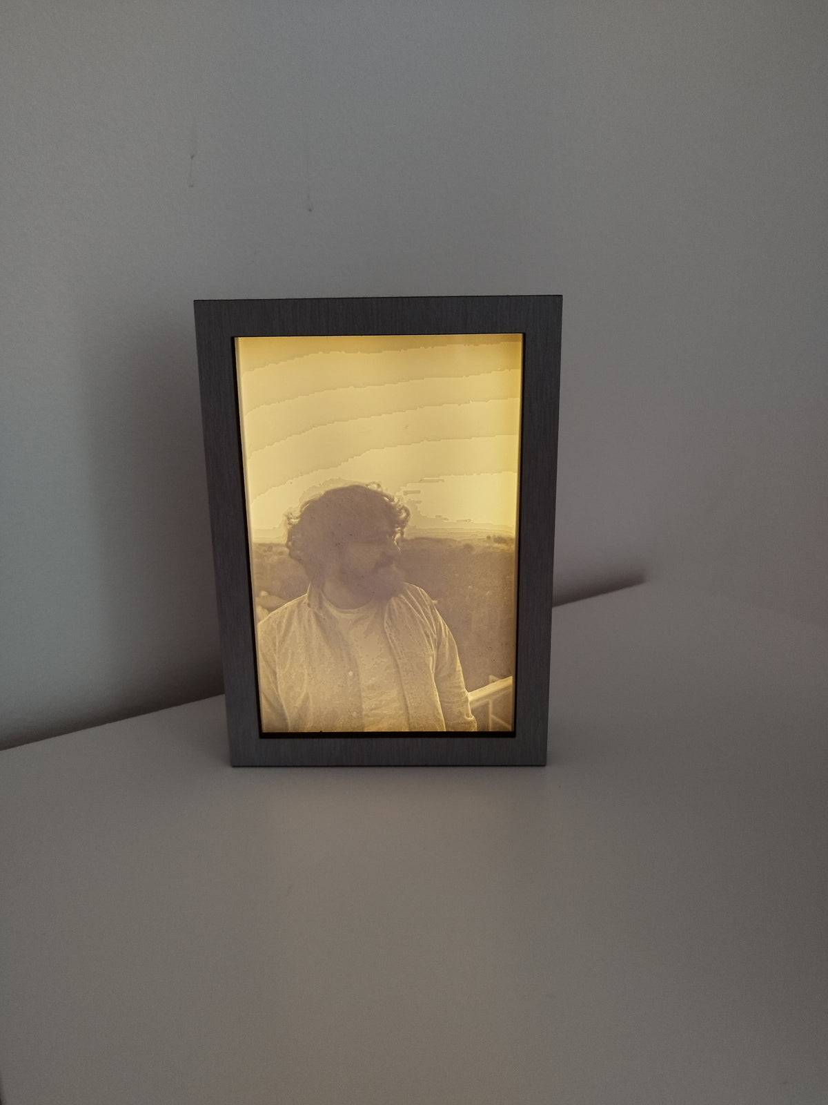 Quadro Personalizado 3D com Luz